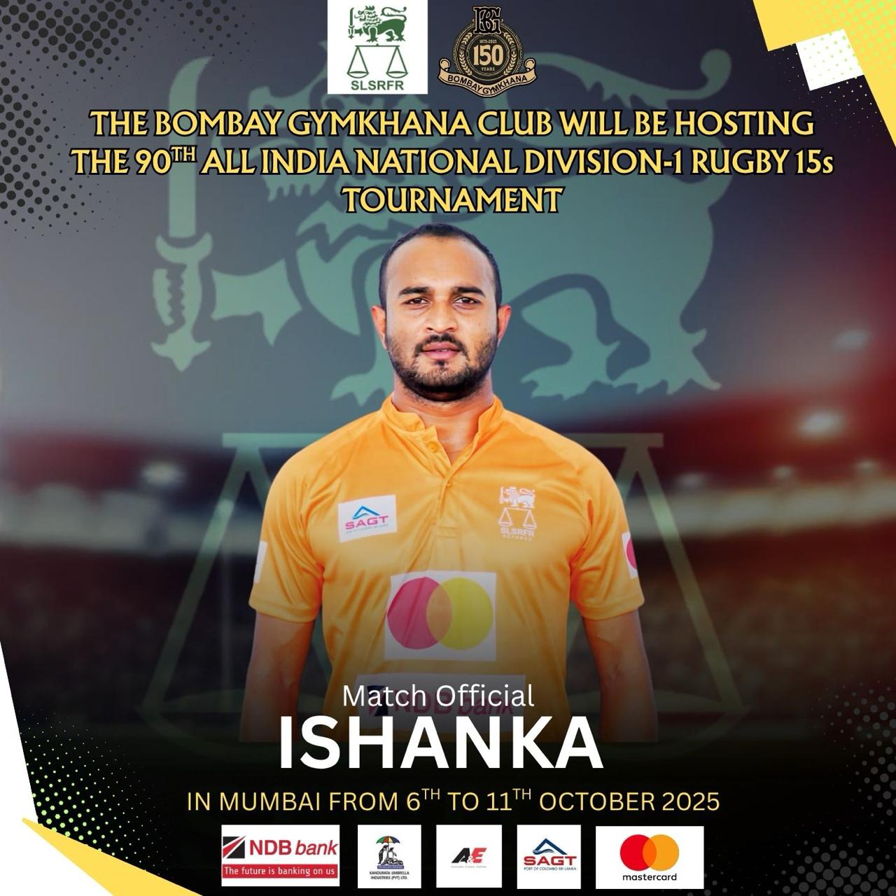 SLSRFR Referee Appointment – 90th All India National Division-1 Rugby 15s Tournament