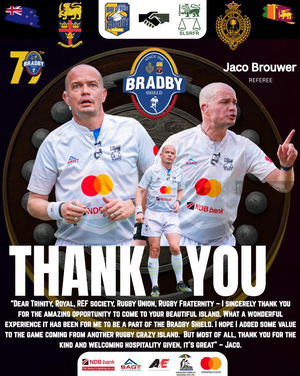 Thank you from Jaco