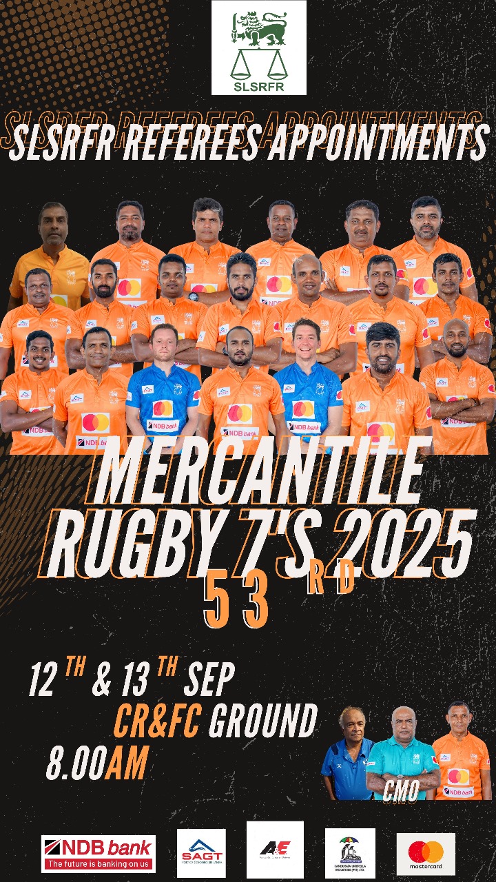 Referee Appointment – Mercantile Rugby Sevens 202